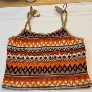 Boho Knit Patterned girls Tank Top, SHEIN 11-12 years , excellent condition